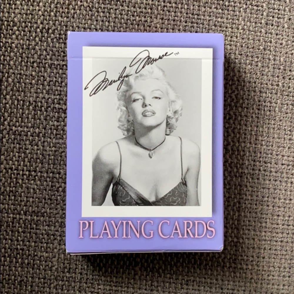 ✨NEW✨ Marilyn Monroe Playing Cards